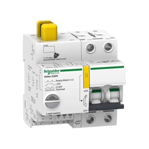 A9C62210 Schneider telecomando Acti9 Reflex  2 poli 10A 10KA Curva C