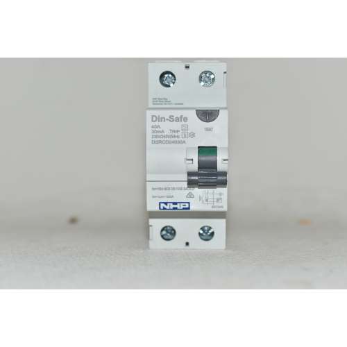 NHP DSRCD-2-40-30-A Differenziale Din-Safe Safery Switch 2P 40 Amp 30mA Type A