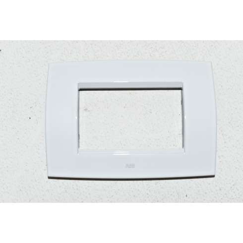 ABB ELOS 2CSE0311SFZ  Placca In metallo 3 Moduli Bianco Antacite
