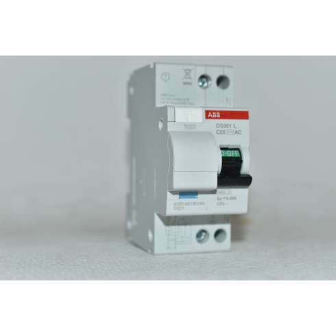 Differenziale magnetotermico ABB DS901LC25 30mA Type AC 4500A