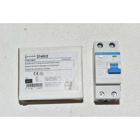 Differenziale Puro BUSCH-JAGER  3140/2 40Amp 30 mA 2P Type A BUSCHMAT
