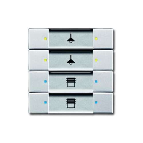 Elemento di Comando KNX 4/8X ABB 6127/02-83-500  BUSCH-JAEGER