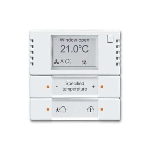 Elemento di Comando 2/4X STA ABB 6128/28-84-500 KNX Regolatore di Temperatura