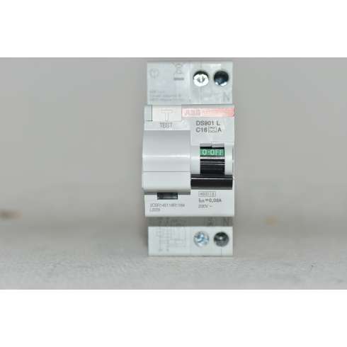 Differenziale Magnetotermico ABB DS 901 L C16 30mA Type A  4500A 2CSR145118R1164