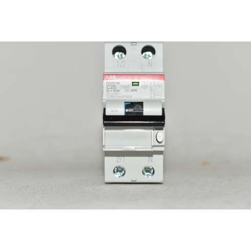 Differenziale Magnetotermico ABB DS201MC25APR300 1P+N C25 300mA Type A 10000 A
