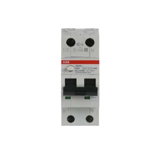 Differenziale Magnetotermico RCBO ABB 1P+N C40A 30Ma 6KA Tipo AP-R