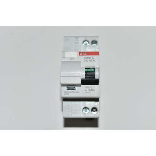 Differenziale Magnetotermico ABB  DS901LC40 30mA/AC  Curva C 40Amp