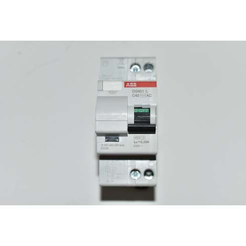 Differenziale Magnetotermico ABB  DS901LC40 30mA/AC  Curva C 40Amp
