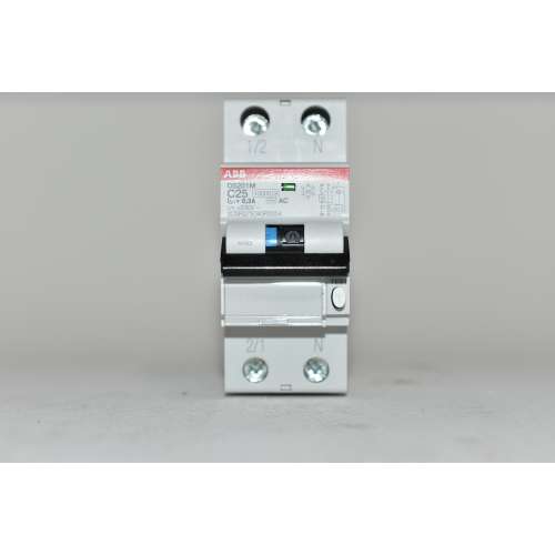 Differenziale Magnetotermico ABB DS201MC25AC300 1P+N  C25 300mA 10K Type AC