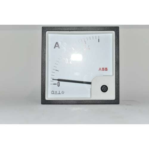 Amperometro Analogico  96X96mm ABB AMT2-A2-05/96