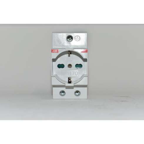 Presa Schuko+Italiana 16-10A ABB M1170 Guida DIN