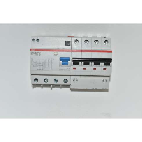 Differenziale Magnetotermico Trifase 4P ABB DS204 M AC-C63/0,3A  2CSR27400R3634