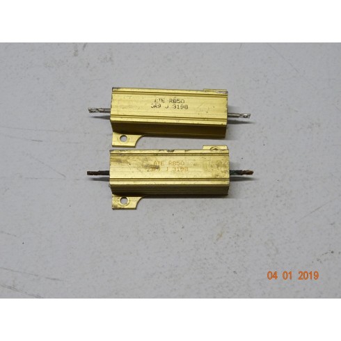 ARMOURED RESISTOR OF 3.9 OHM 50 WATT 2 PIECES