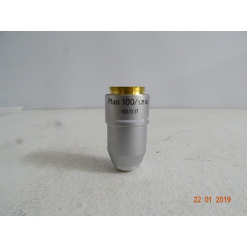 Motic Objective For Microscope Planar 100/1.25 OIL 160/0.17 (di2)