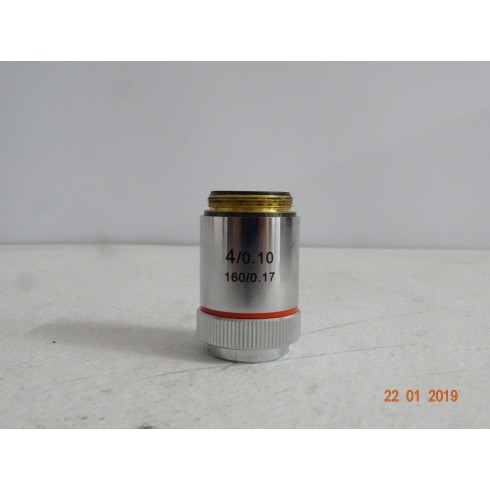 Motic Objective For Microscope 4/0.10 160/0.17 (di2)