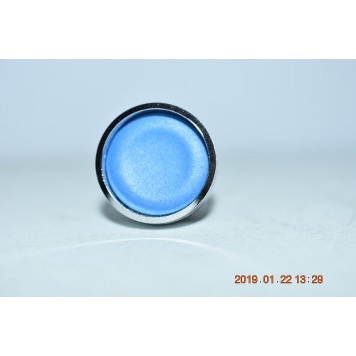 Schneider ZB4 BA66 Testa Pulsante ad impulso Blu incassato 22mm
