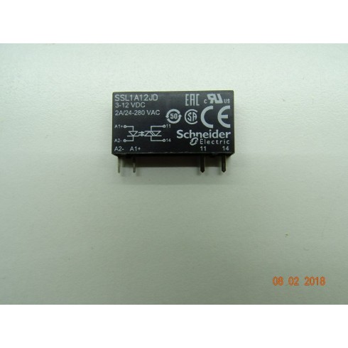 SCHNEIDER ZELIO Relè SSL1A12JD Solid State 1 Pezzo (CC2)