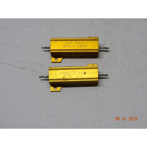 RESISTENZA CORAZZATA 47 kOHM 50 WATT 2 PEZZI