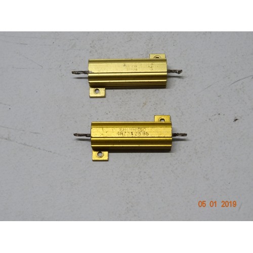 RESISTENZA CORAZZATA 4,7 OHM 50 WATT 2 PEZZI