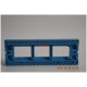 Lotto di 50 pz. Zoccolo per IC bilamellare 40 PIN PTH 15,24mm P 2,54mm Stagnato(CA1)