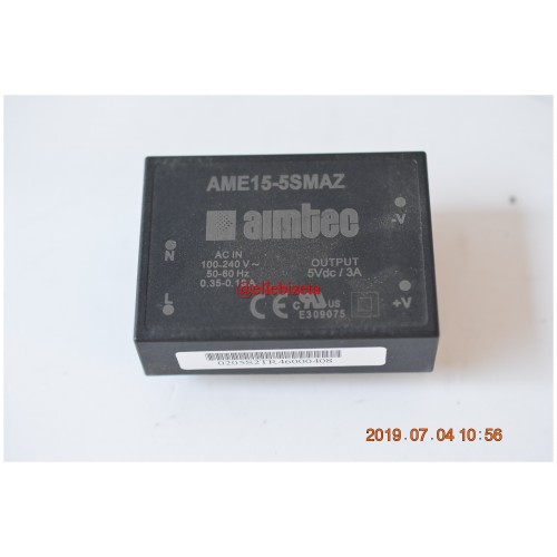 AIMTEC AME 15-5SMAZ Converter AC/DC  In.100...240  Vac out 5 VDC 3Amp (IB2)