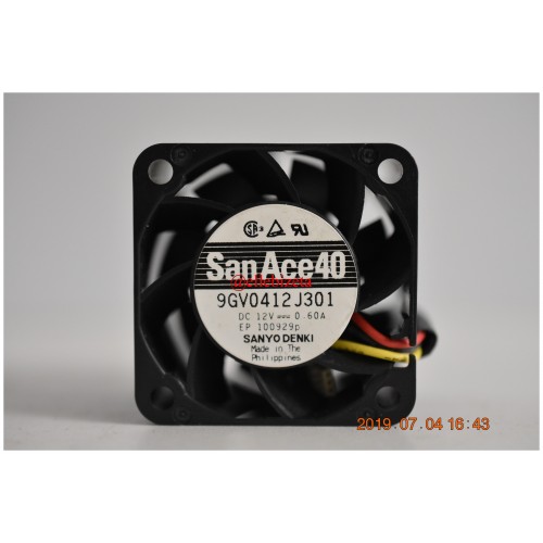 Sanyo Denki - SanAce 40 - 9GV0412J301 - Ventola di Raffredamento 12VDC,40X40mm