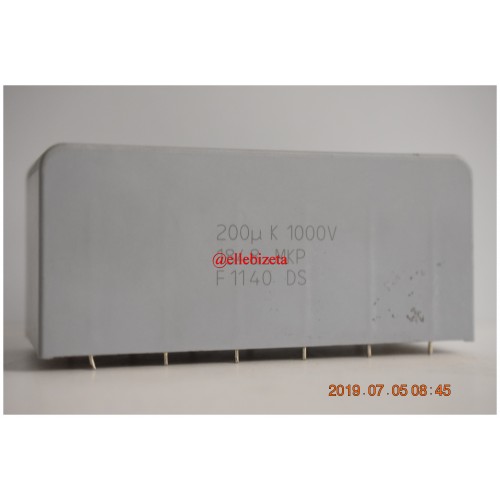 CONDENSATORE VISHAY POLYPROPILENE  200 uF 1000 VOLT DC