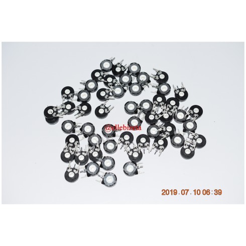 Lotto P.zi 50 PIHER POTENZIOMETRO TRIMMER 15mm 1 giro 10kohm (CG5)