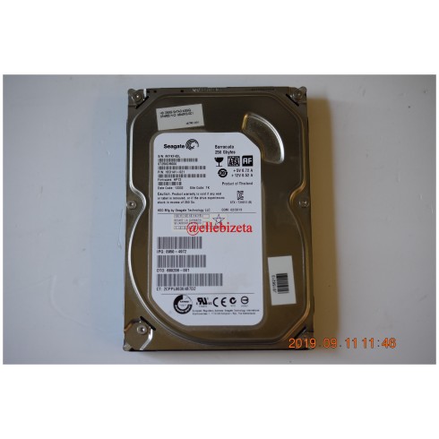 HARD DISK SEAGATE 250 GB  SATA 7200 rpm 3,5" 5VZ6P6VQ