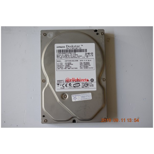 HARD DISK SEAGATE 250 GB  SATA 7200 rpm 3,5" 5VZ6P6VQ