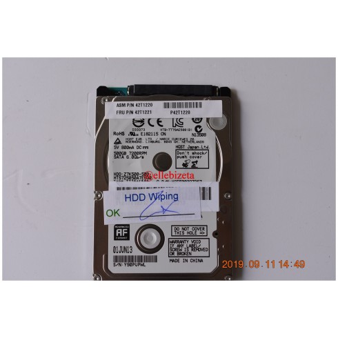 Z7K500 HITACHI HDD 320 GB 7200 RPM SATA  3,5"Z90PUPWL-1558-IB2