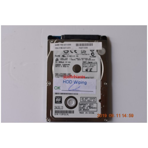 Z7K500 HITACHI HDD 320 GB 7200 RPM SATA  3,5"Z10Z2LXL-1559-IB2